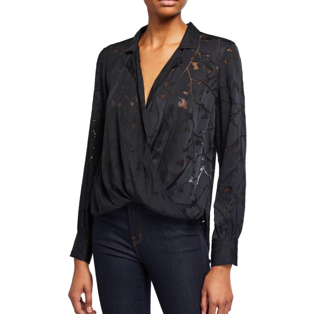Rag & Bone $395 Dean Floral Shirt Top